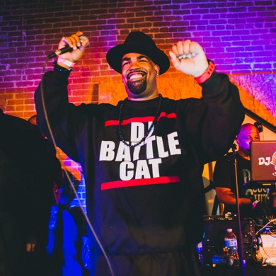 DJ Battlecat Suprise at Block Party LA 2015